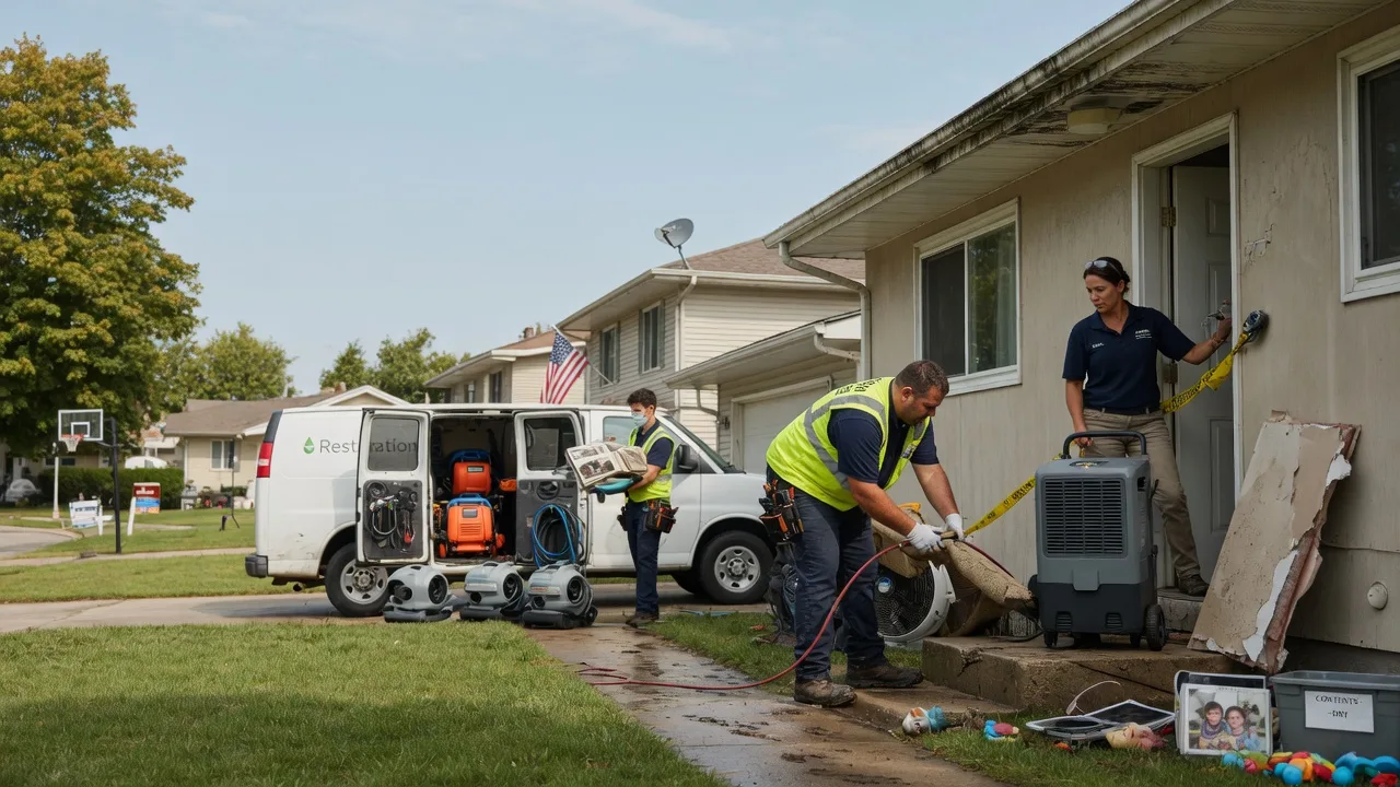 Water Damage Restoration in Rose Hill, KS near me